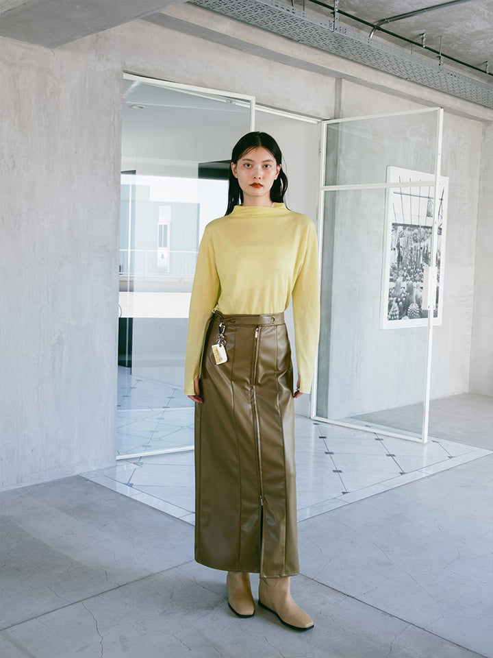 モデル身長:173cm / カラー:White×Yellow
