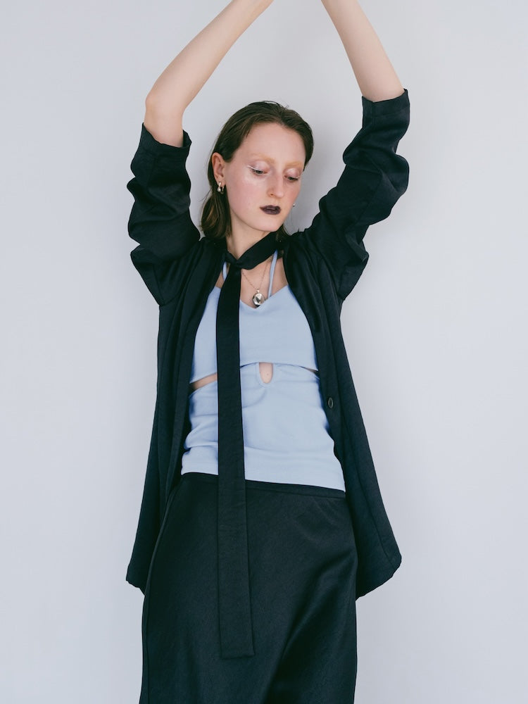 モデル身長:177cm / カラー:BlueGray