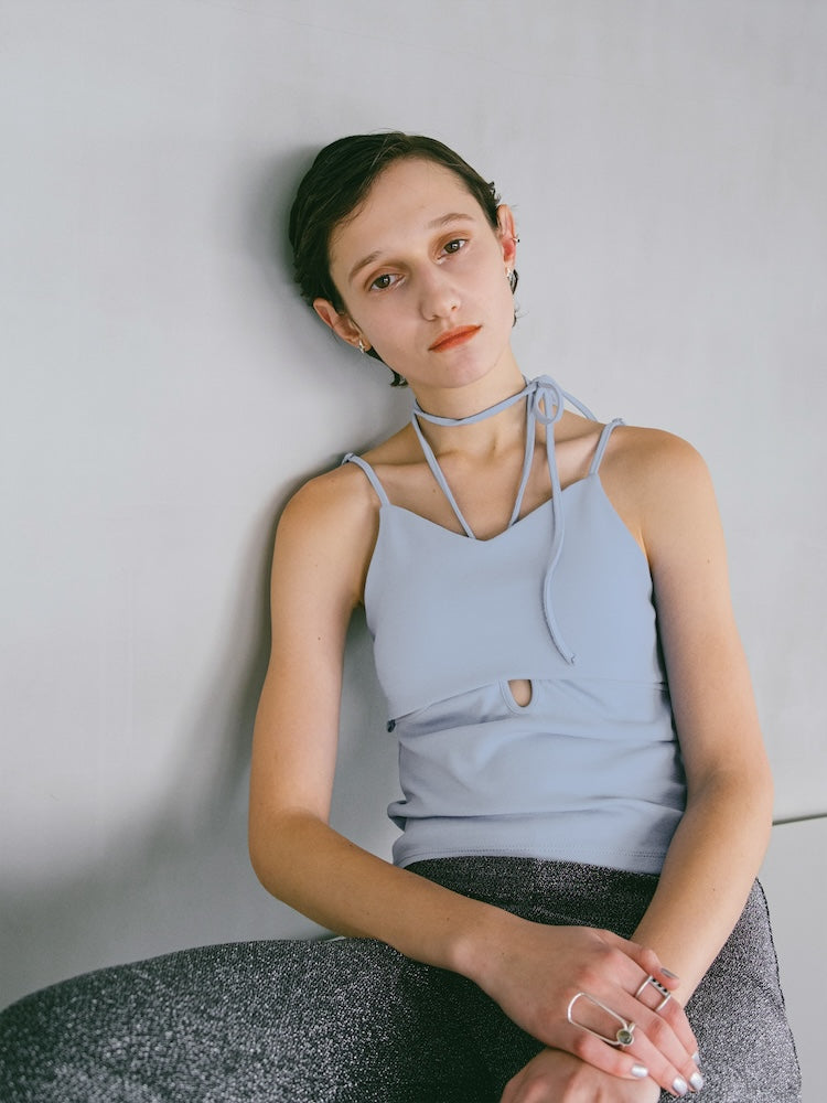 モデル身長:172cm / カラー:BlueGray