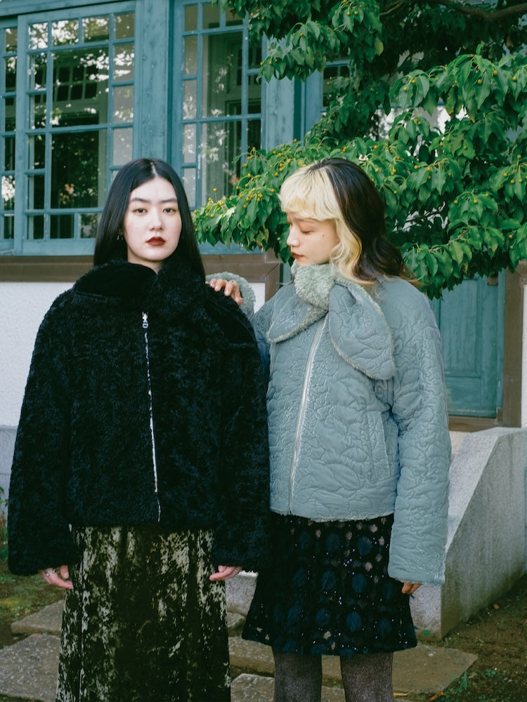 Reversible Muffler Coat