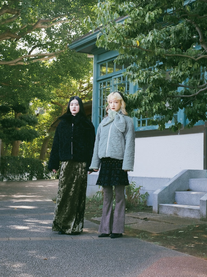 Reversible Muffler Coat