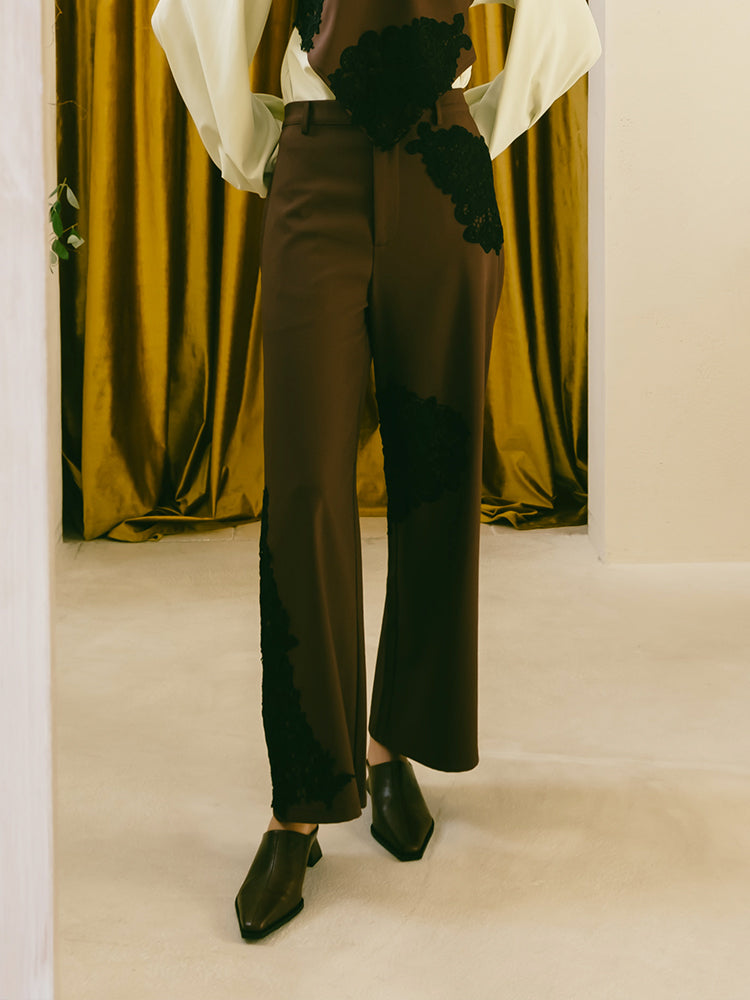 マルテ ページ Lace Layout Pants｜レースレイアウトパンツ – MARTE