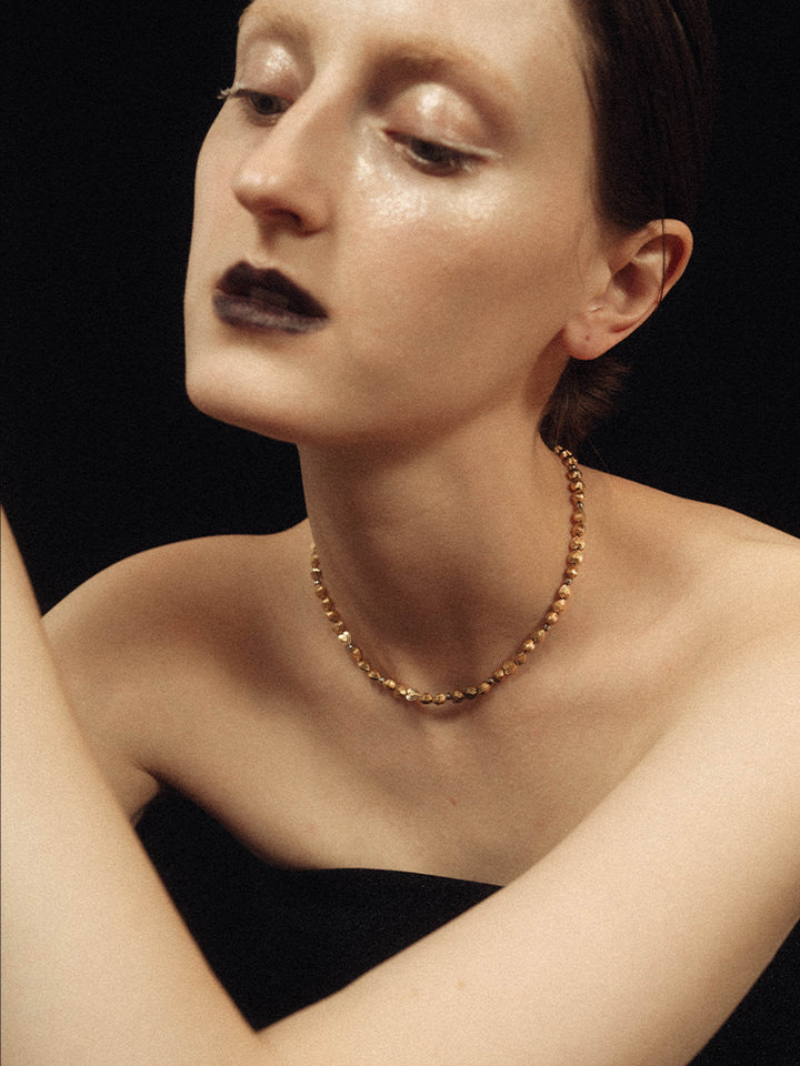 Vintage Parts Heart Necklace