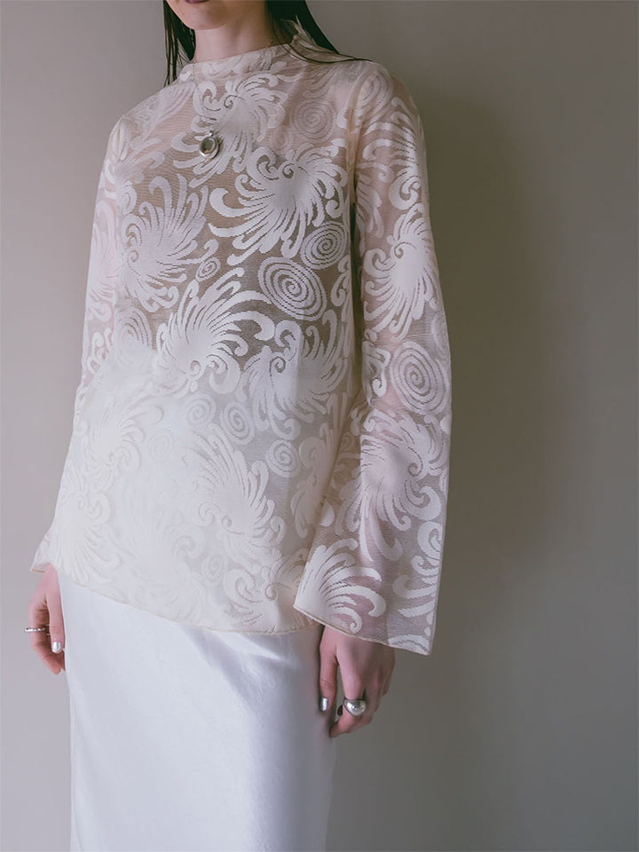 モデル身長:172cm / カラー:Ivory