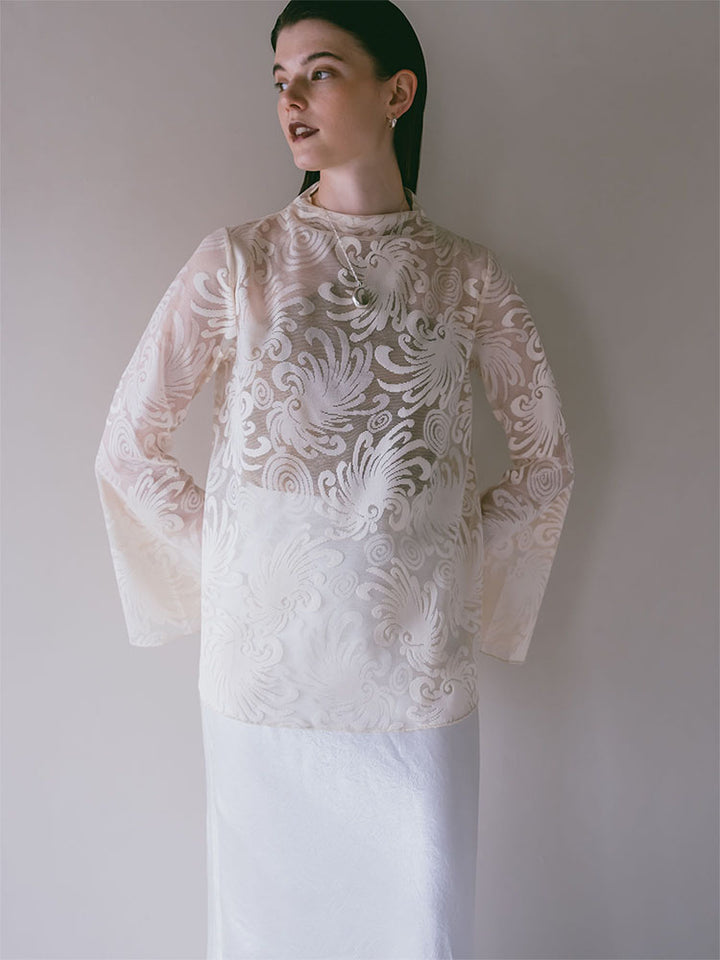 モデル身長:172cm / カラー:Ivory