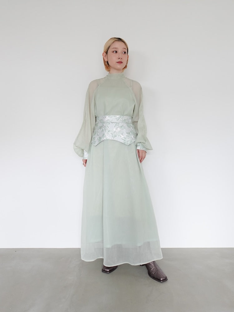 モデル身長:153cm / カラー:LightGreen