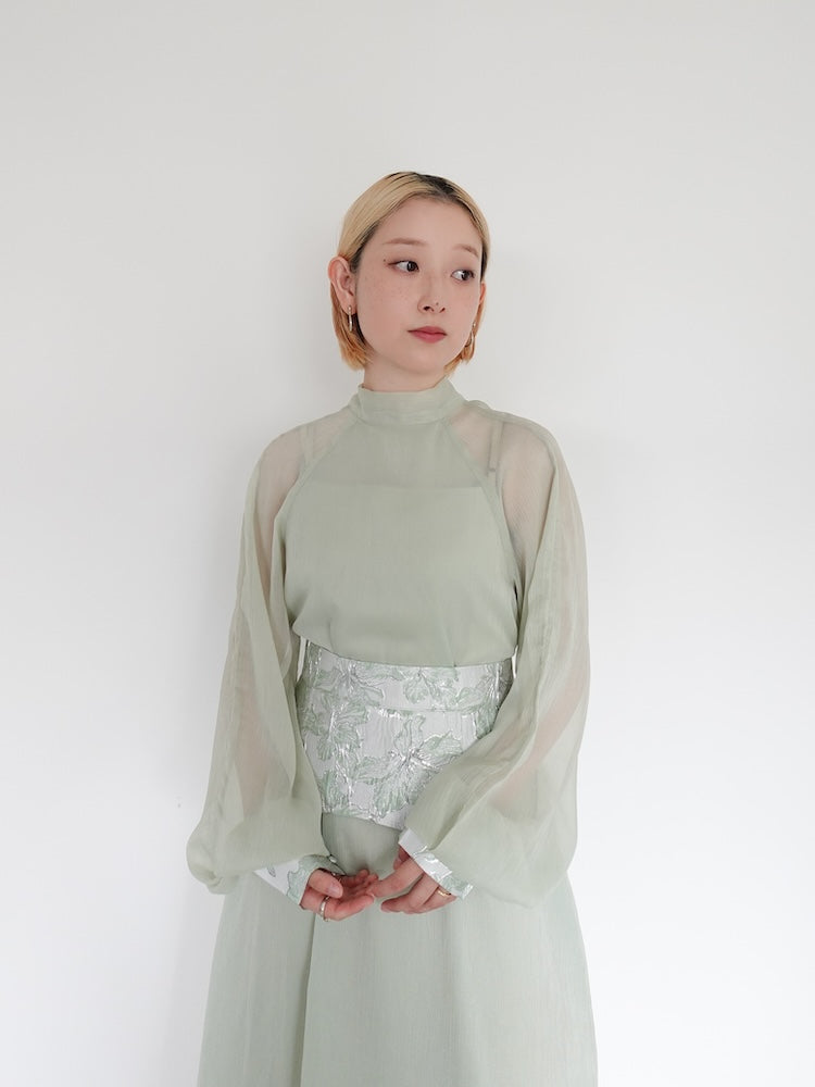 モデル身長:153cm / カラー:LightGreen