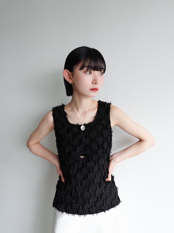 モデル身長:162cm / カラー:Black