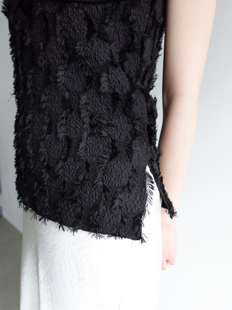 モデル身長:162cm / カラー:Black