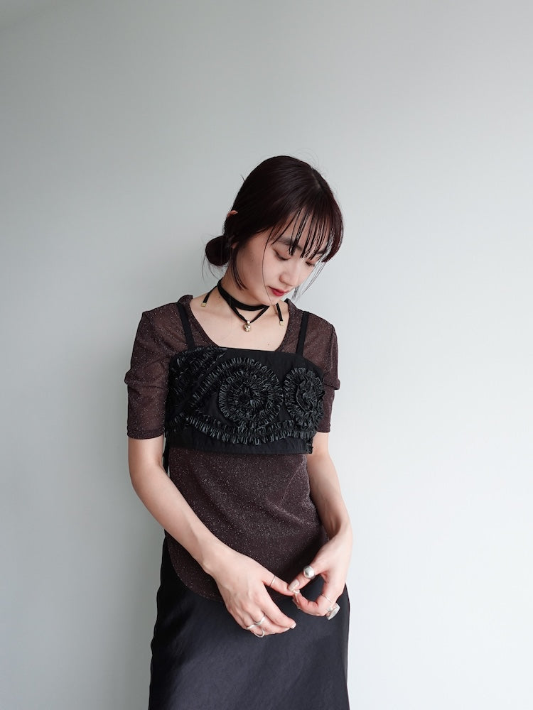 モデル身長:168cm / カラー:Black