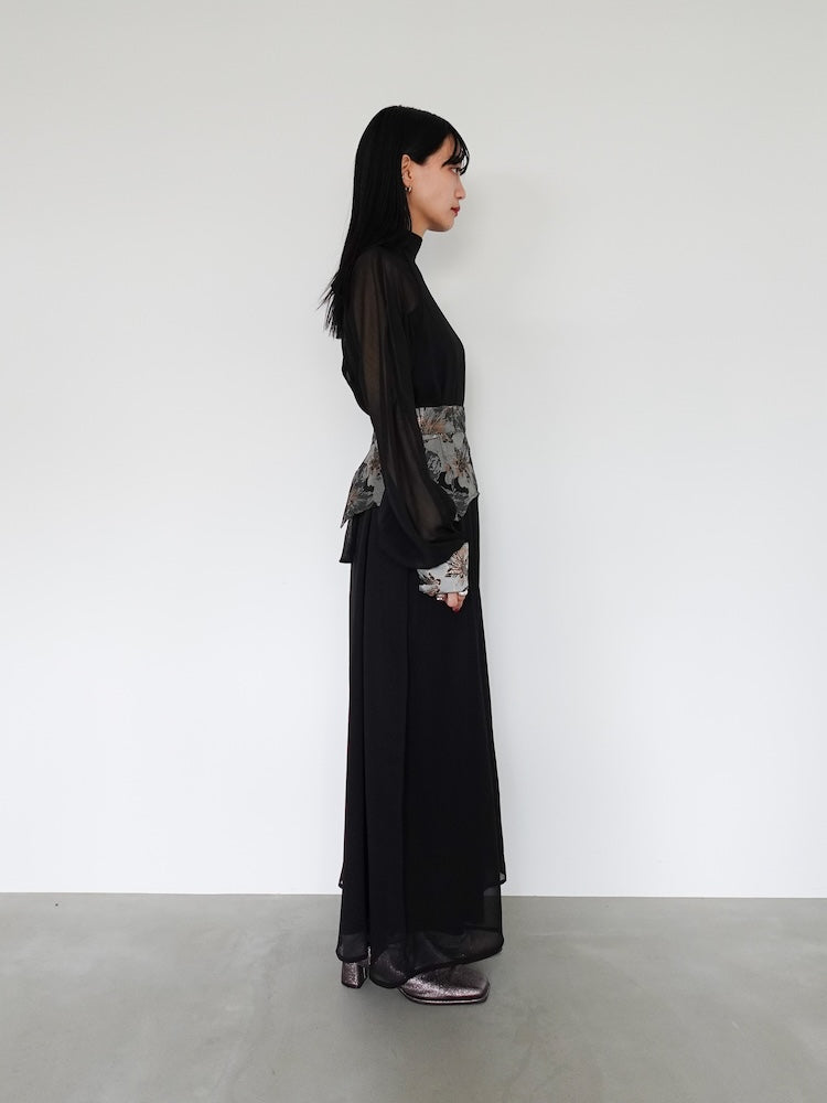 モデル身長:158cm / カラー:Black