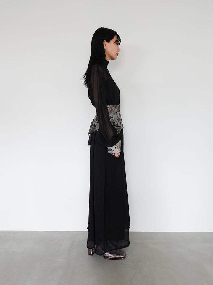 モデル身長:158cm / カラー:Black