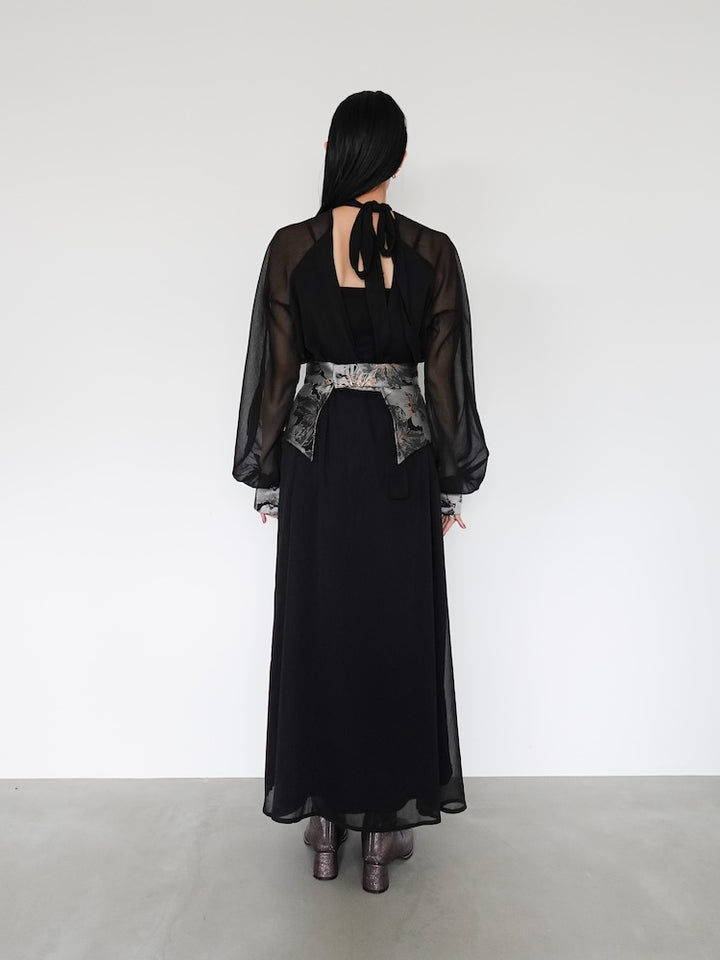 モデル身長:158cm / カラー:Black