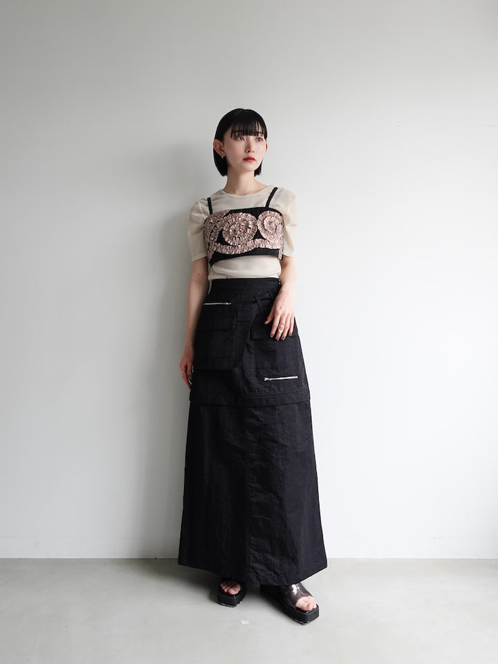 モデル身長:162cm / カラー:Gold