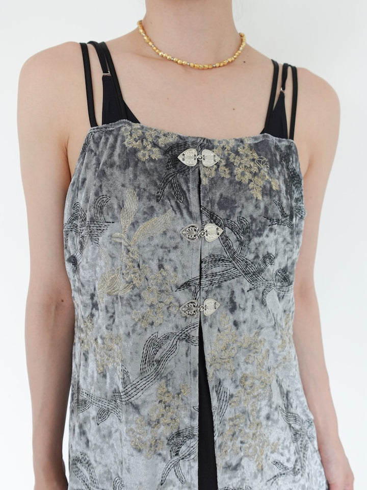 モデル身長:168cm / カラー:BlueGray