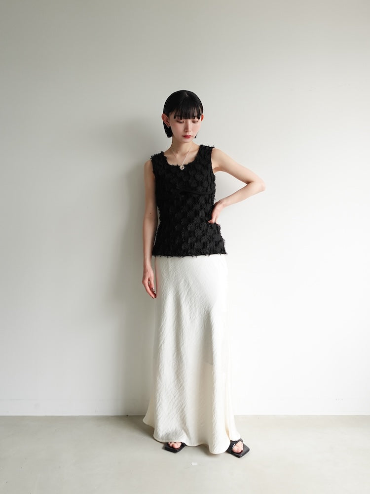 モデル身長:162cm / カラー:Black