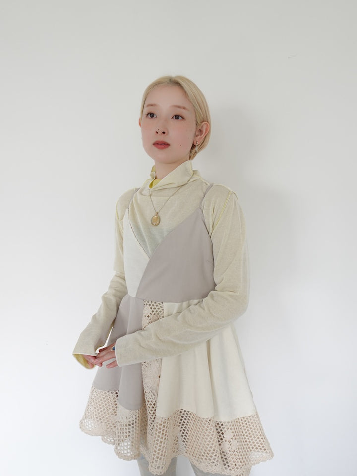 モデル身長:153cm / カラー:White×Yellow