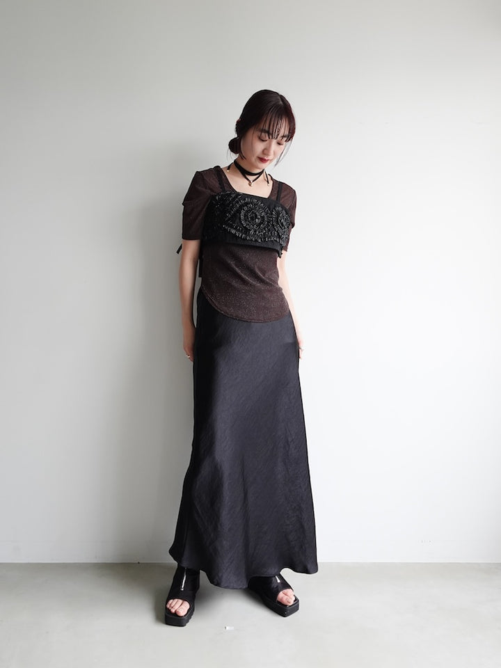 モデル身長:168cm / カラー:Black