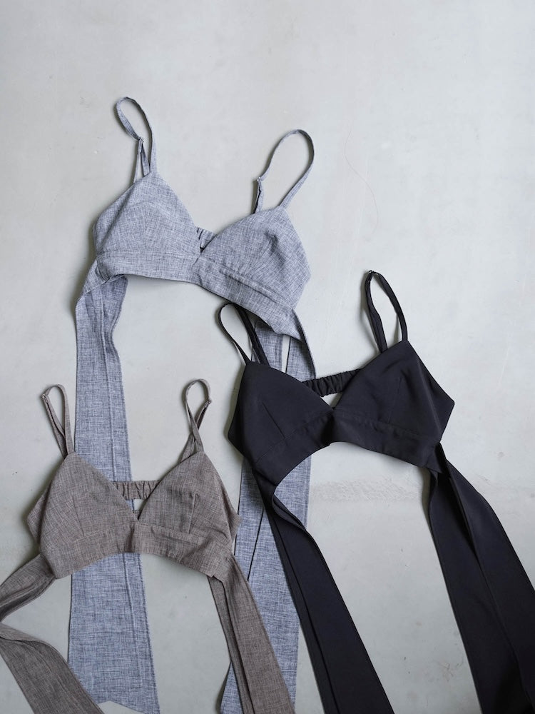 【WEB限定】Side Ribbon Bra Bustier