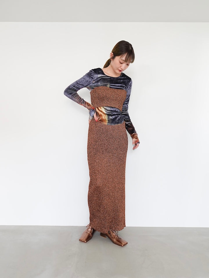 モデル身長:168cm / カラー:Brown