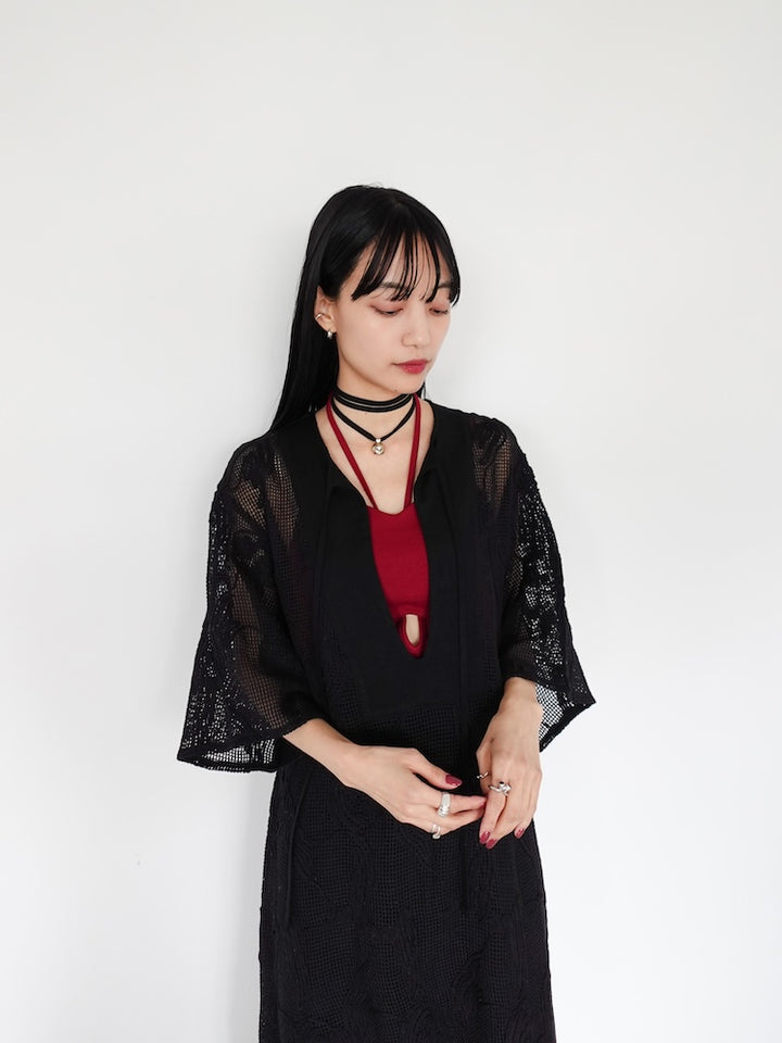 モデル身長:158cm / カラー:Red