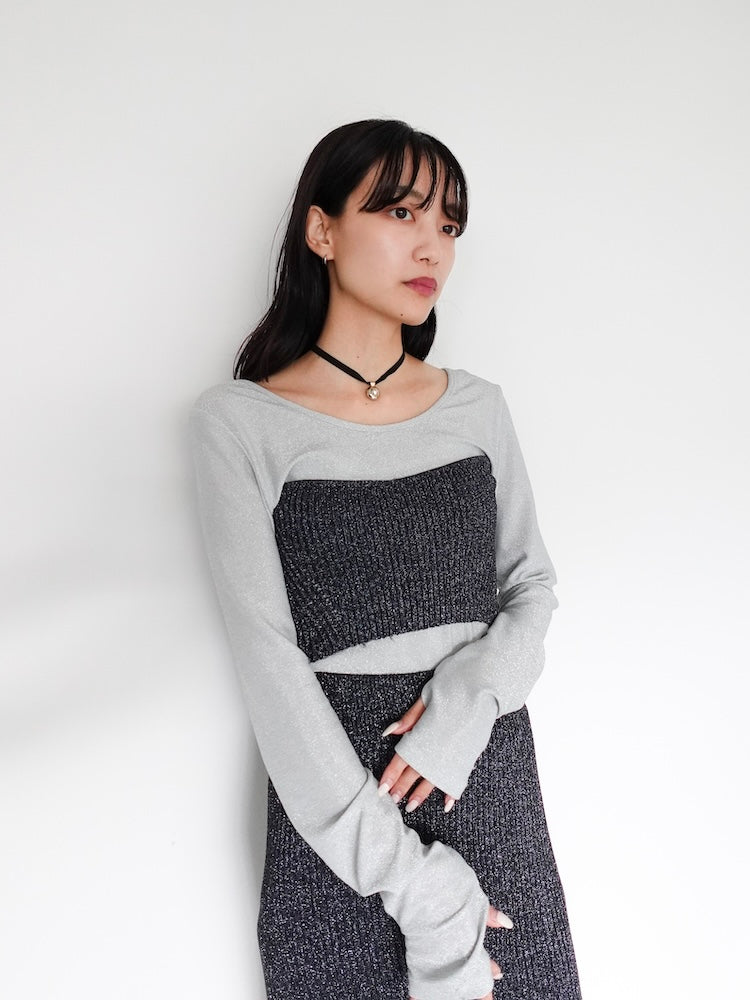 モデル身長:158cm / カラー:Navy