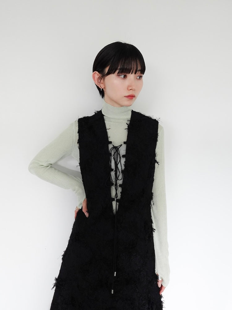 モデル身長:162cm / カラー:Black