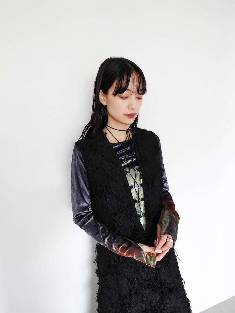 モデル身長:158cm / カラー:Black