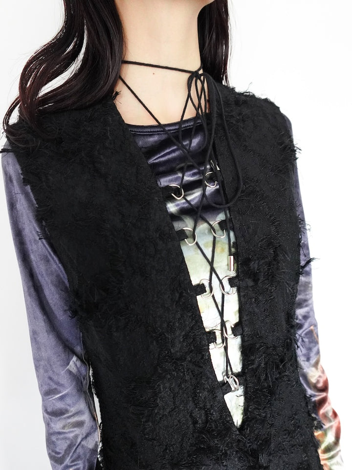 モデル身長:158cm / カラー:Black