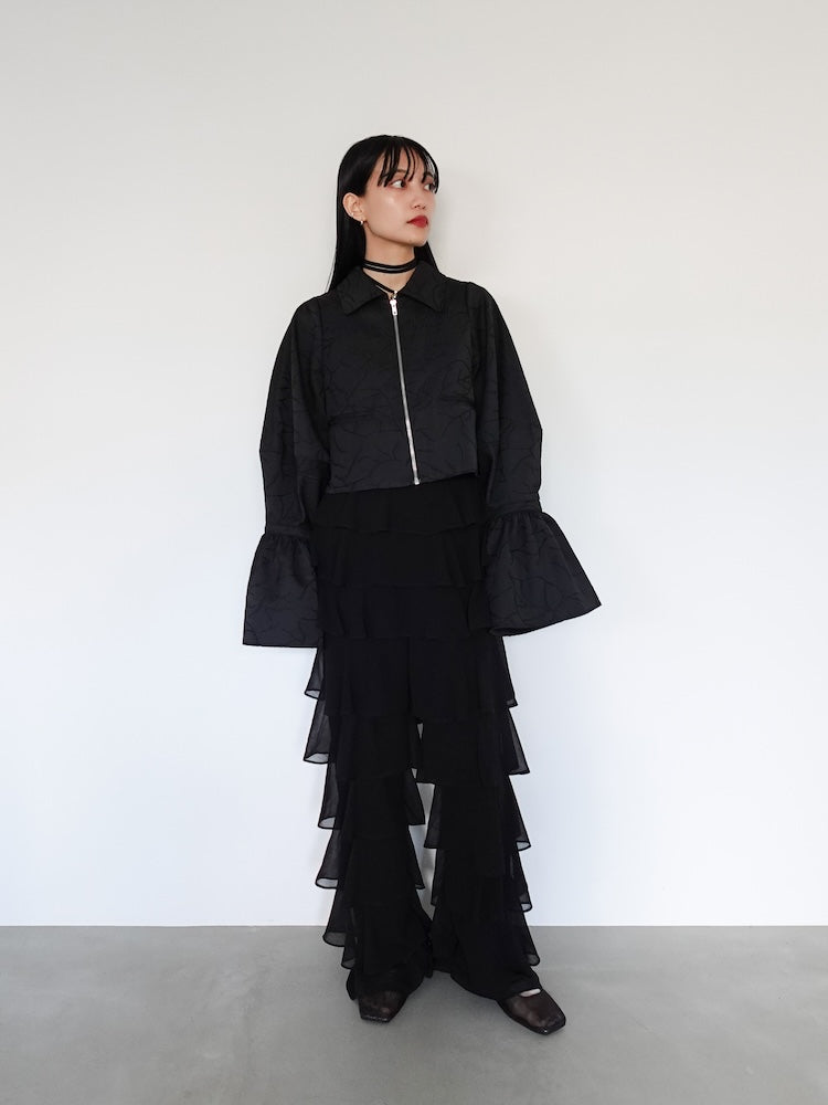 モデル身長:158cm / カラー:Black