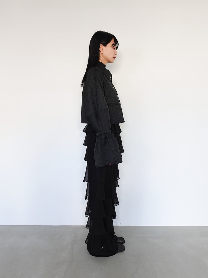 モデル身長:158cm / カラー:Black