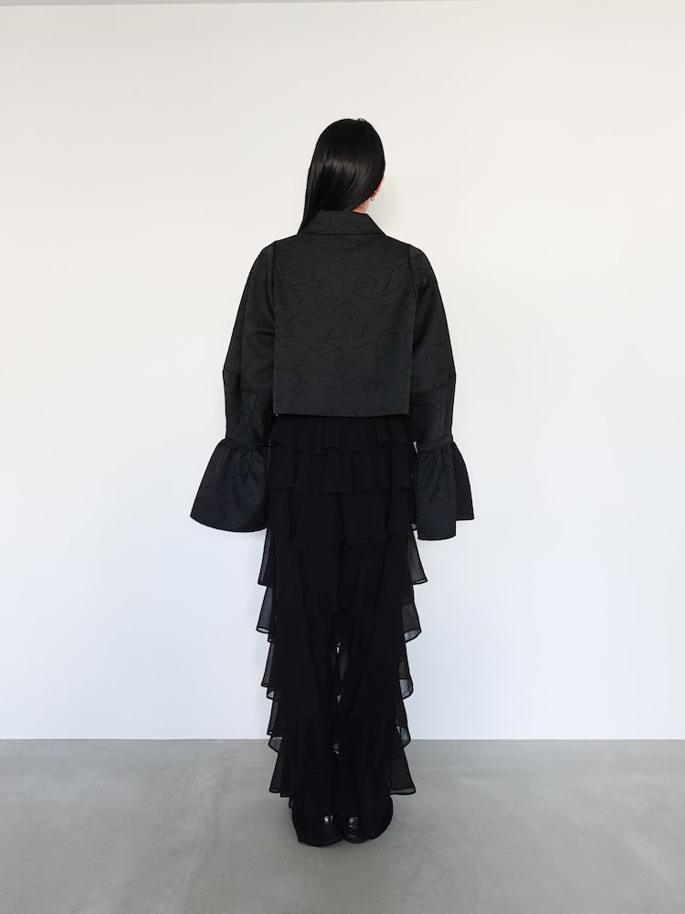 モデル身長:158cm / カラー:Black