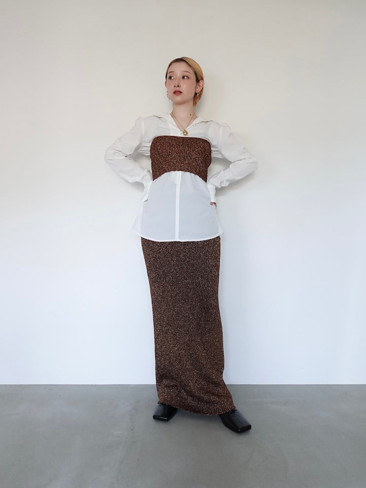 モデル身長:153cm / カラー:Brown