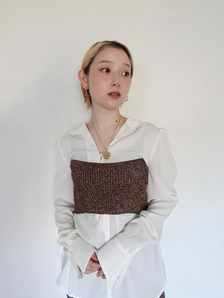 モデル身長:153cm / カラー:Brown