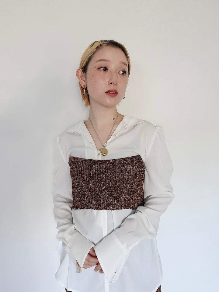 モデル身長:153cm / カラー:Brown