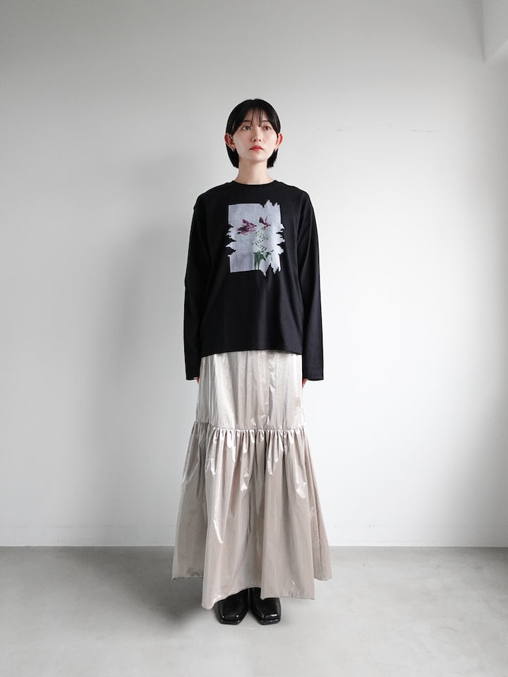 モデル身長:162cm / カラー:Black Pixely