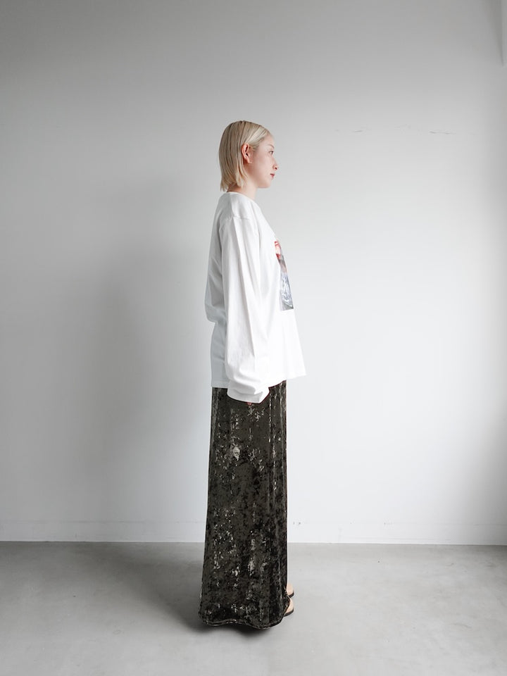 モデル身長:153cm / カラー:White Stripes