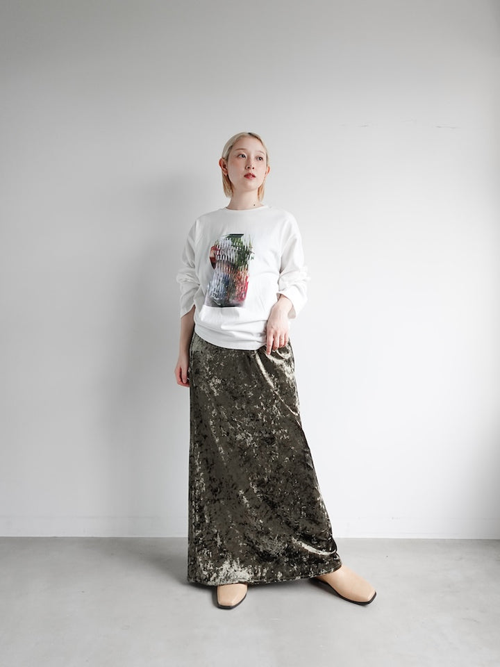 モデル身長:153cm / カラー:White Stripes