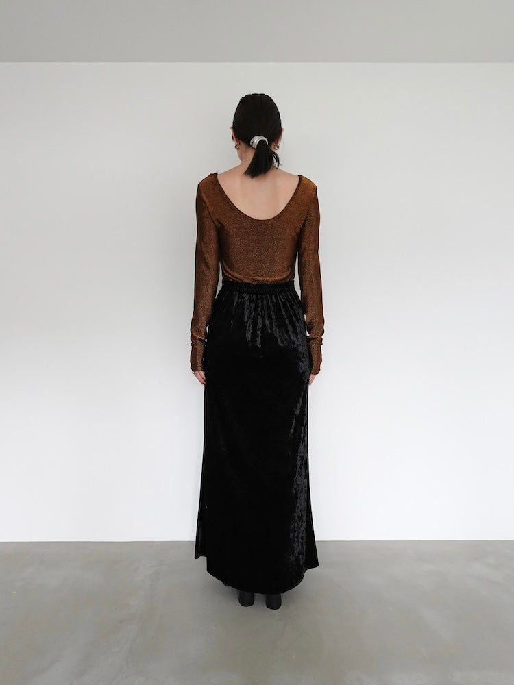 モデル身長:168cm / カラー:Black / 着用サイズ:Mサイズ