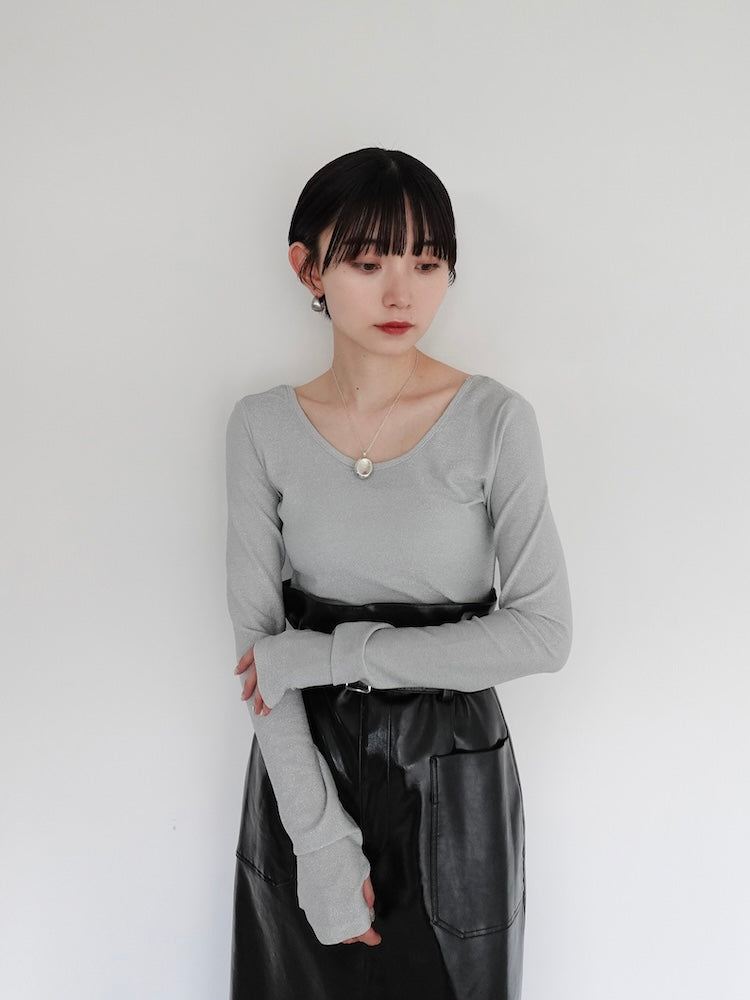 モデル身長:162cm / カラー:Silver