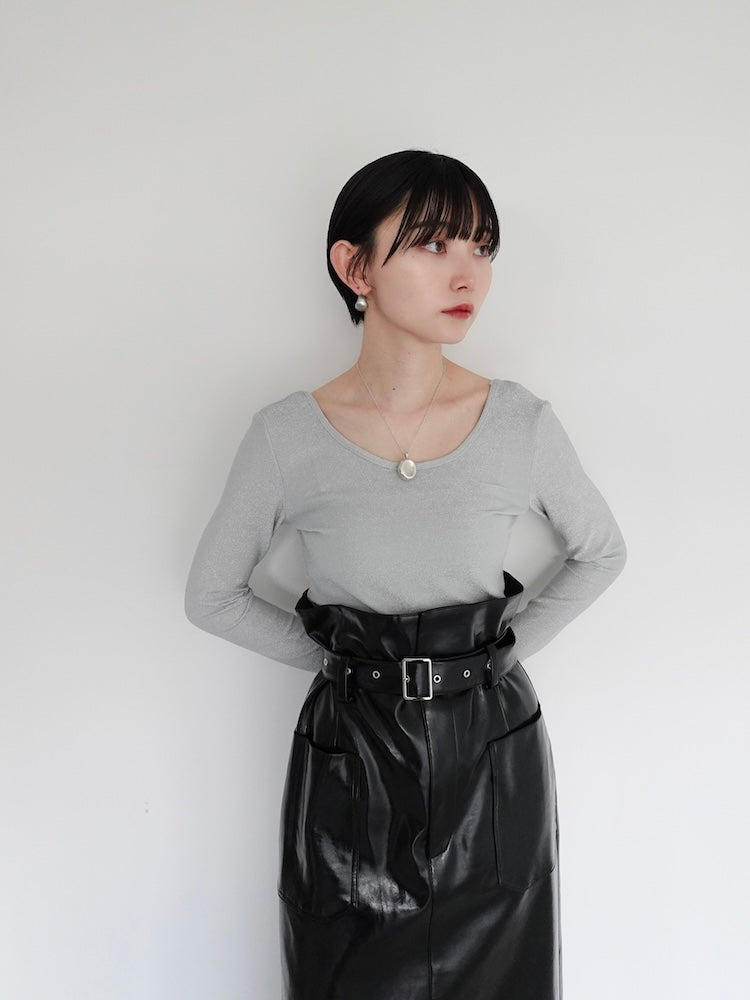 モデル身長:162cm / カラー:Silver