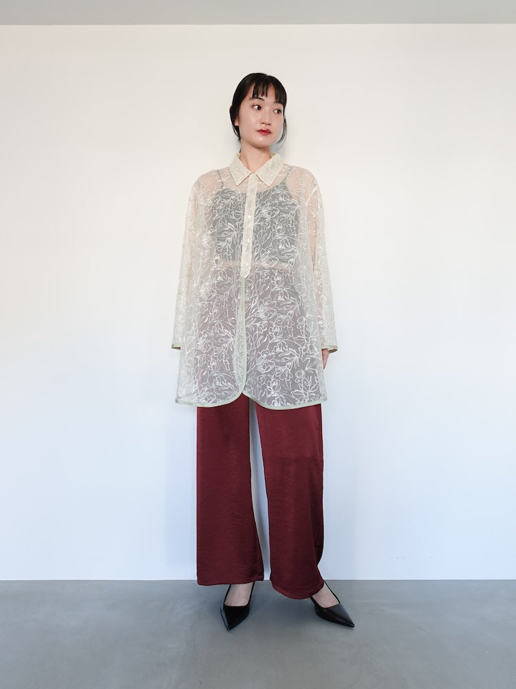 モデル身長:168cm / カラー:RedBrown