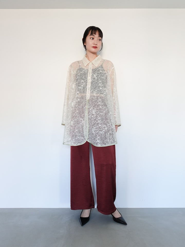 モデル身長:168cm / カラー:RedBrown