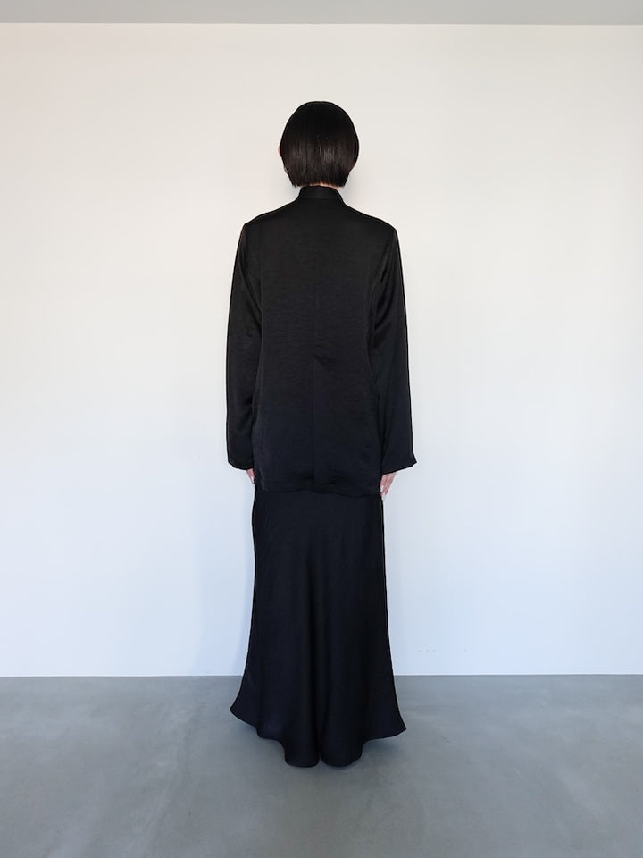 モデル身長:162cm / カラー:Black / モデル着用サイズ:Mサイズ