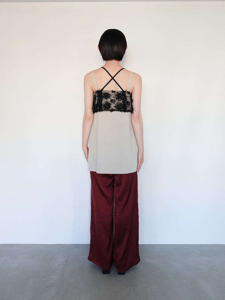 モデル身長:162cm / カラー:RedBrown