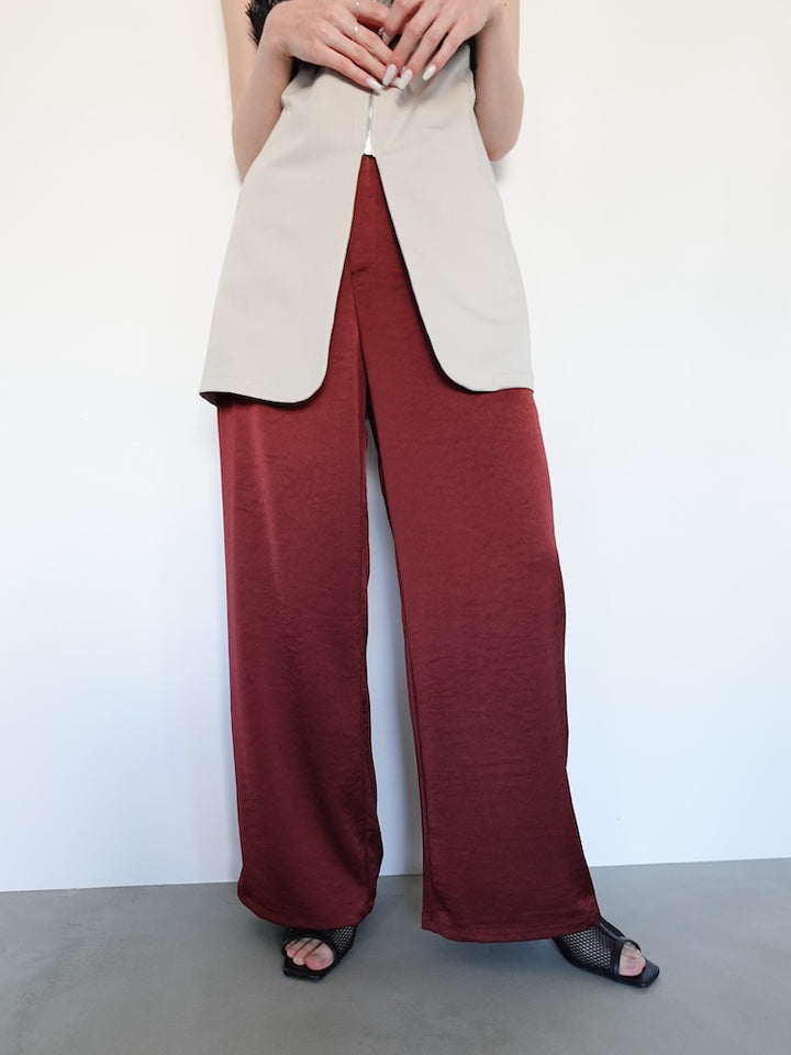 モデル身長:162cm / カラー:RedBrown