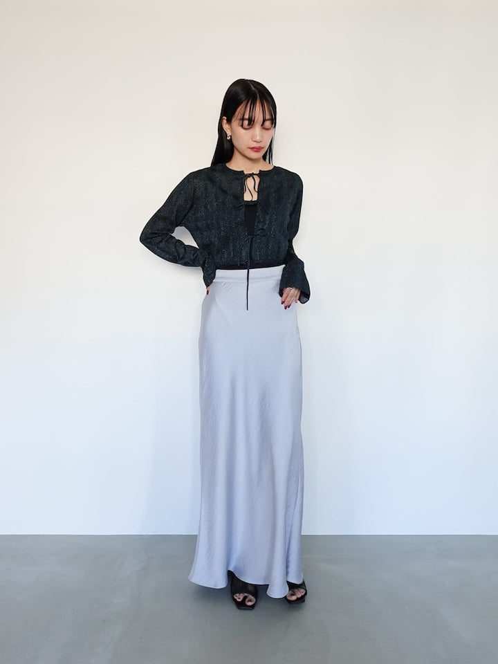 モデル身長:158cm / カラー:LightBlue / モデル着用サイズ:S