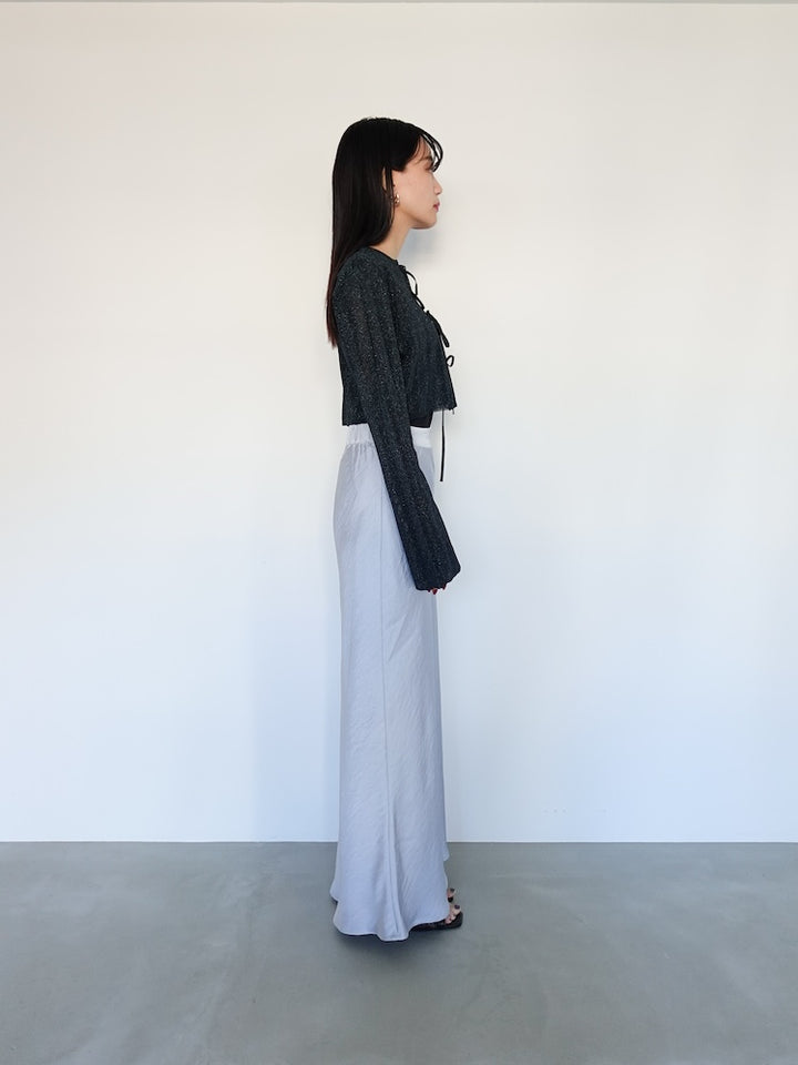 モデル身長:158cm / カラー:LightBlue / モデル着用サイズ:S