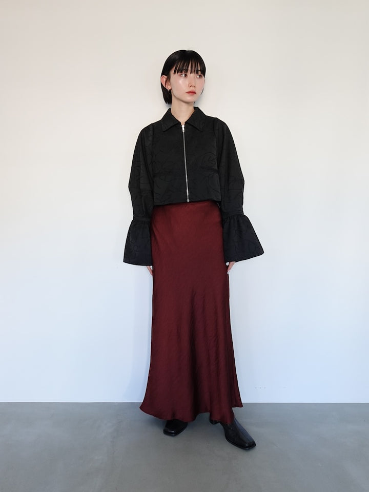 モデル身長:162cm / カラー:RedBrown / モデル着用サイズ:Mサイズ