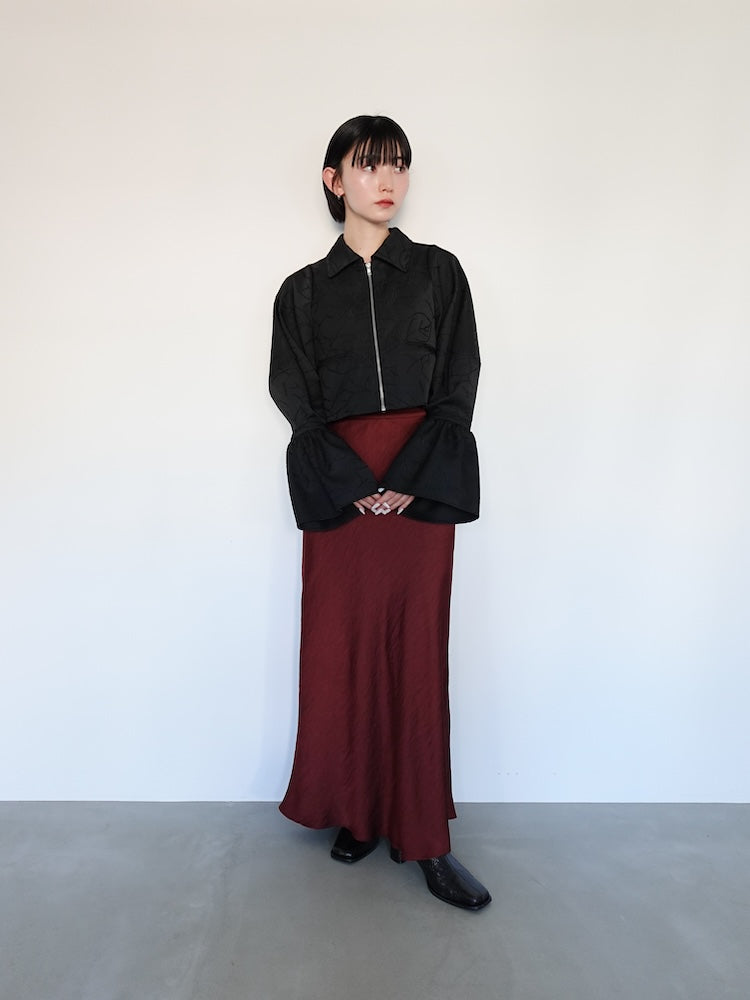 モデル身長:162cm / カラー:RedBrown / モデル着用サイズ:Mサイズ